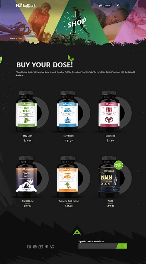 Healthcare eCommerce  Website Development screenshot 3